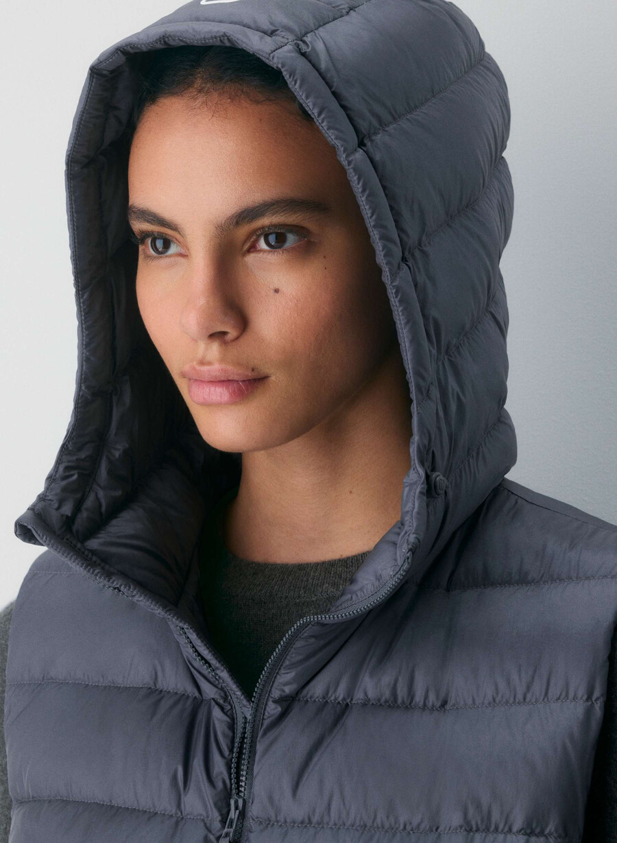 il gilet superstuff puff - lite shine vintage navy