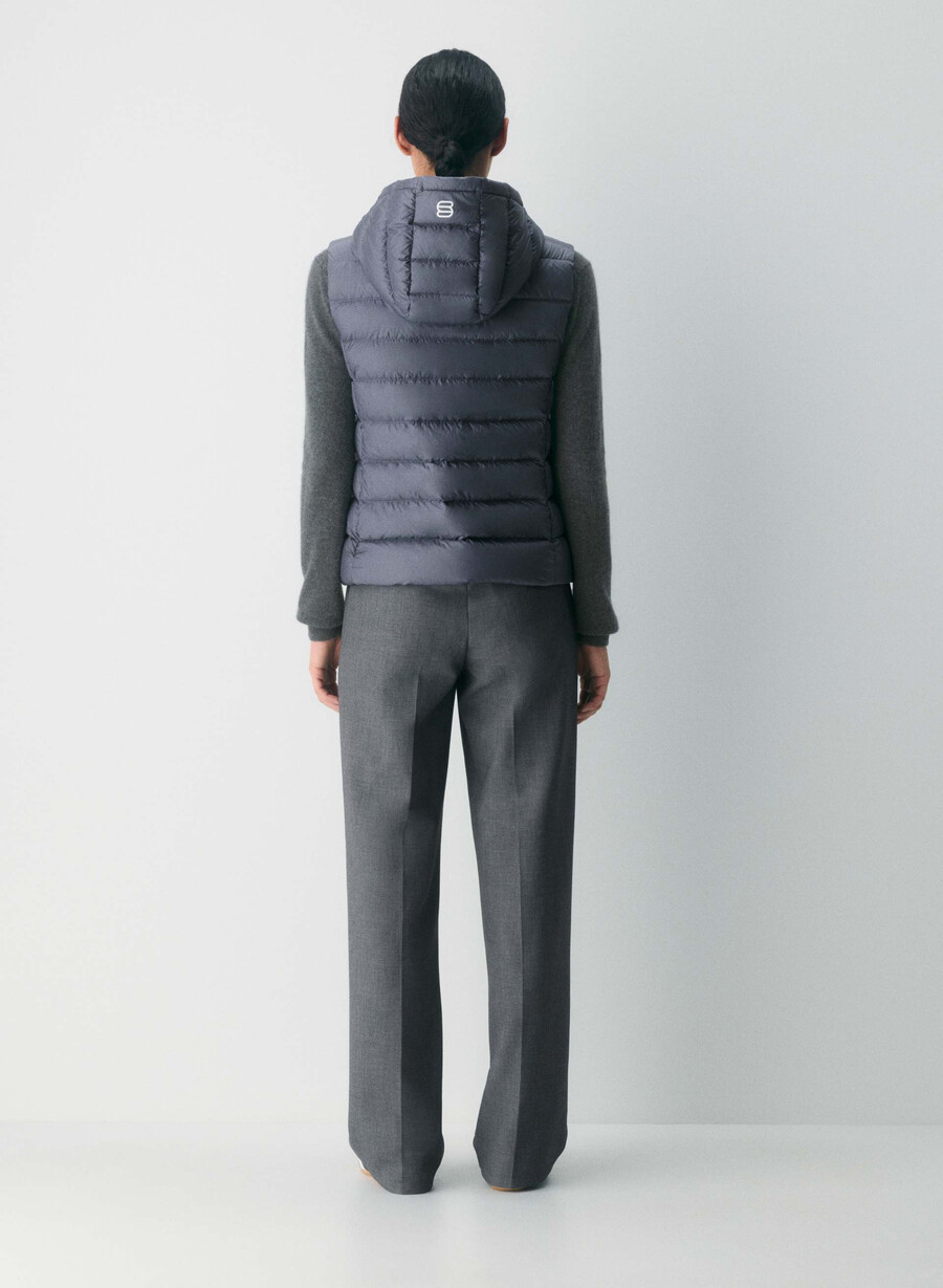 il gilet superstuff puff - lite shine vintage navy