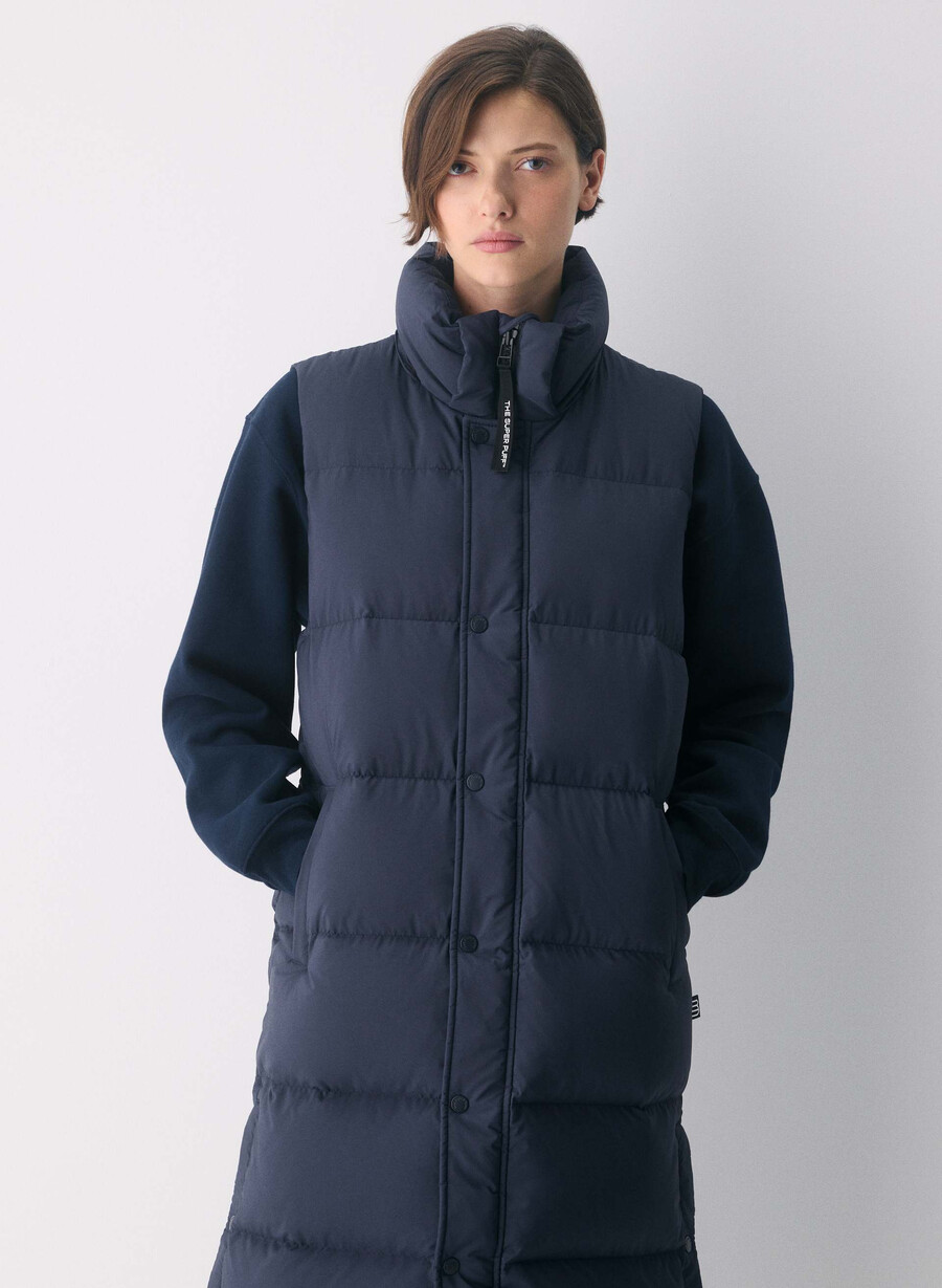 gilet lungo the super puff - climatte admiral