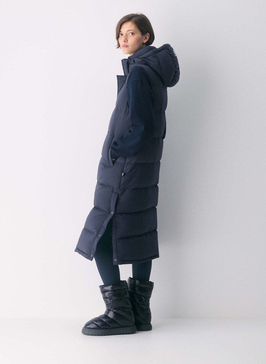 gilet lungo the super puff - climatte admiral