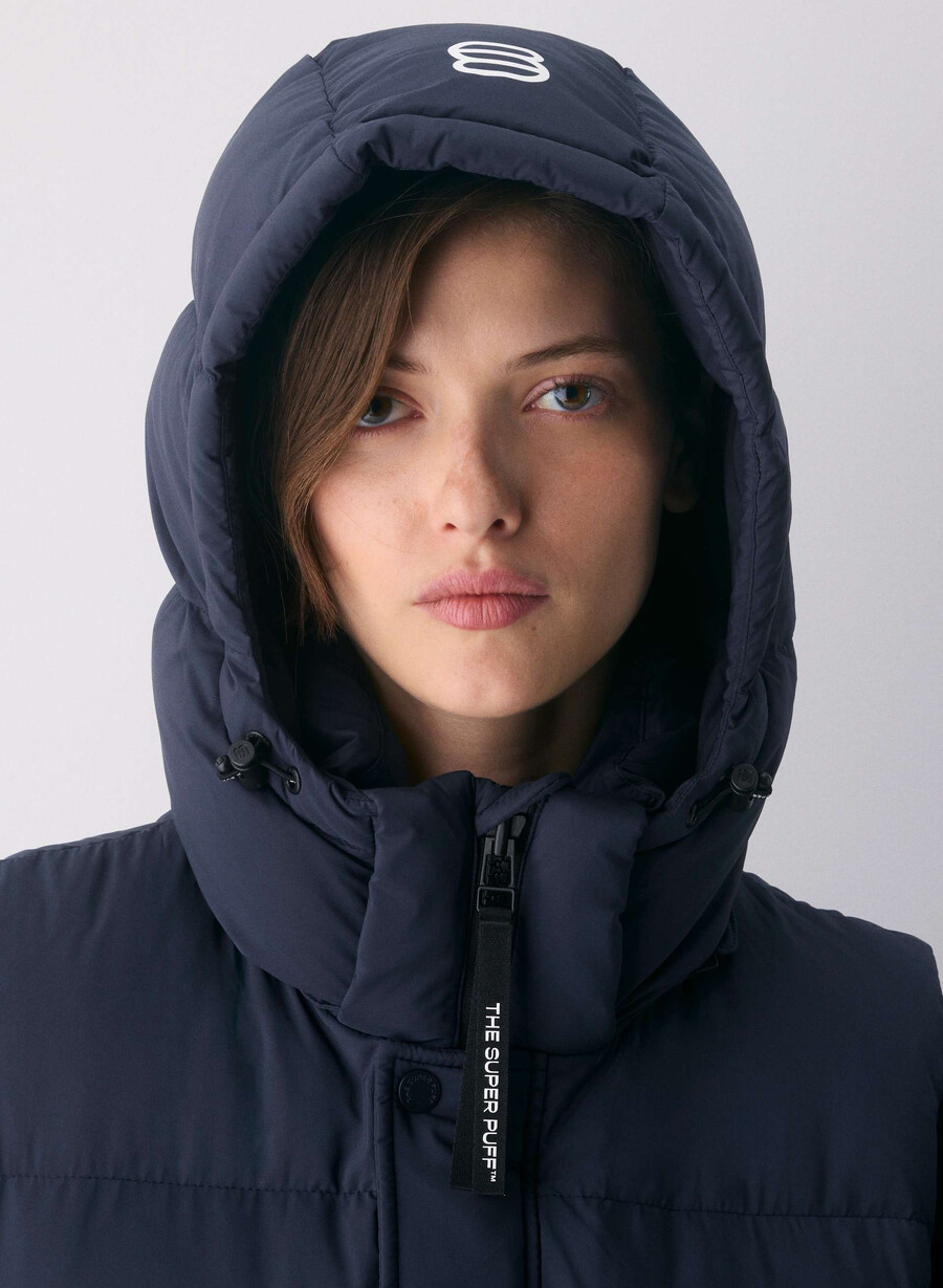 gilet lungo the super puff - climatte admiral
