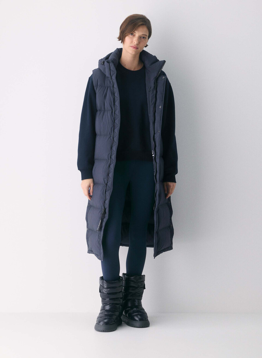 gilet lungo the super puff - climatte admiral
