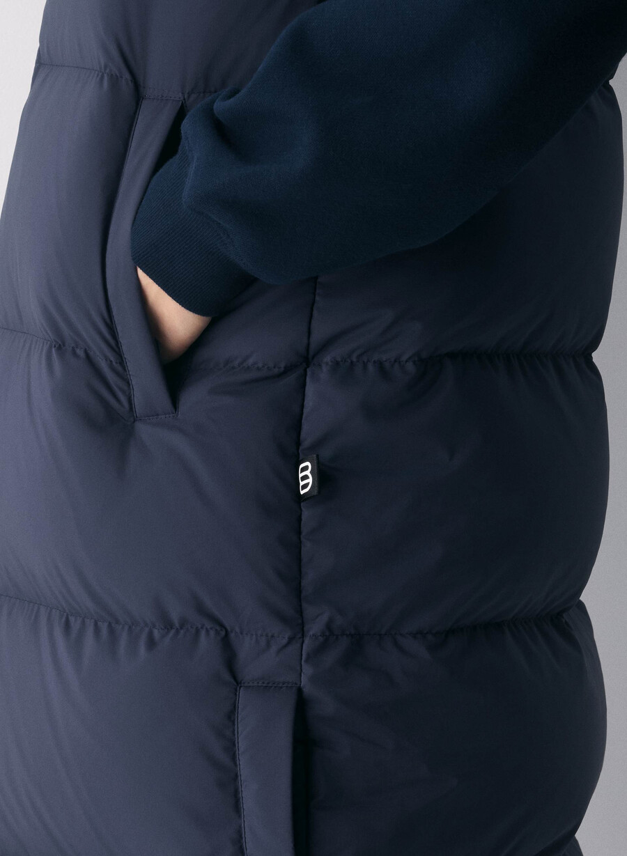 gilet lungo the super puff - climatte admiral