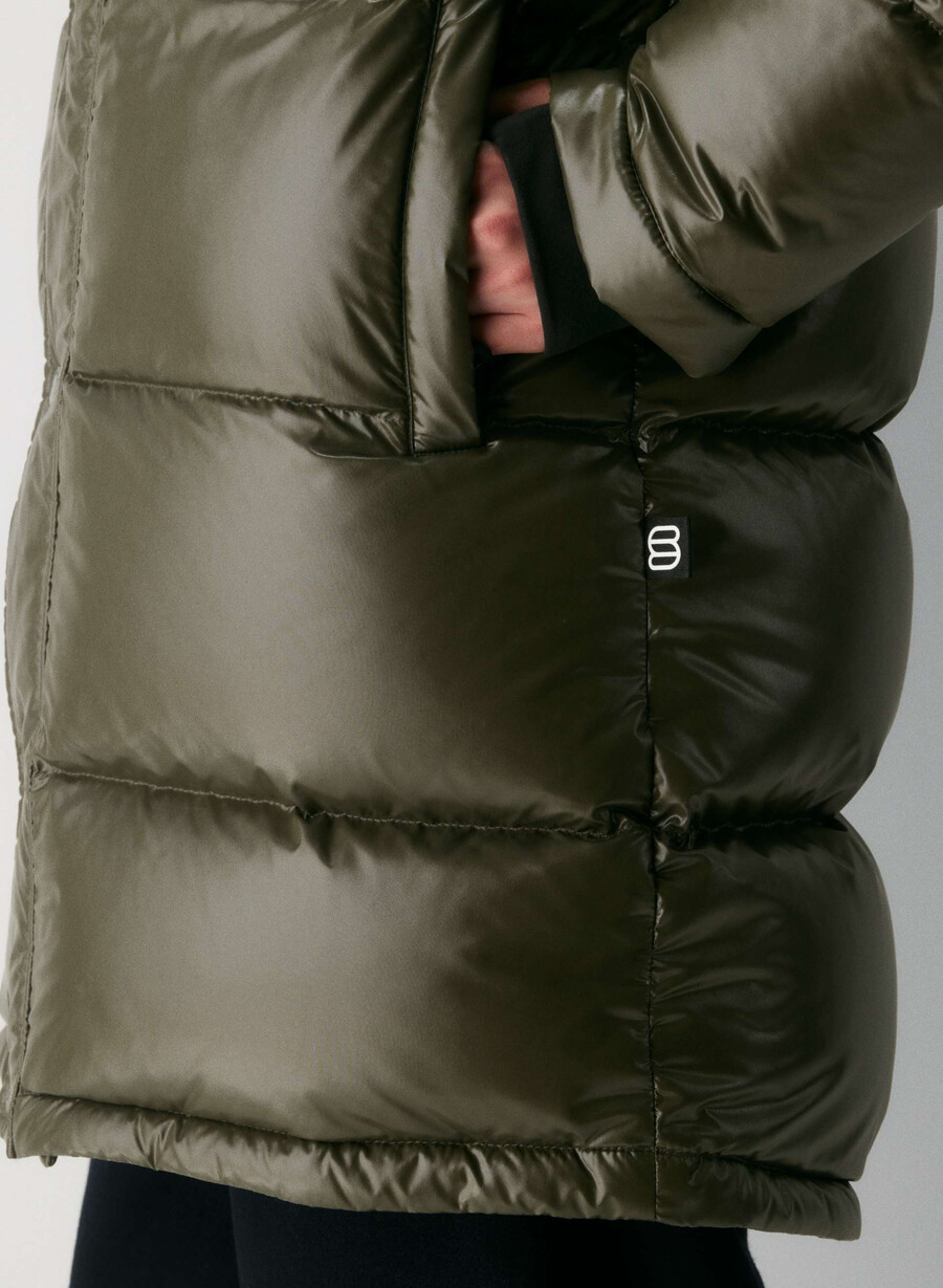 the super puff mid - hi-gloss dark olive