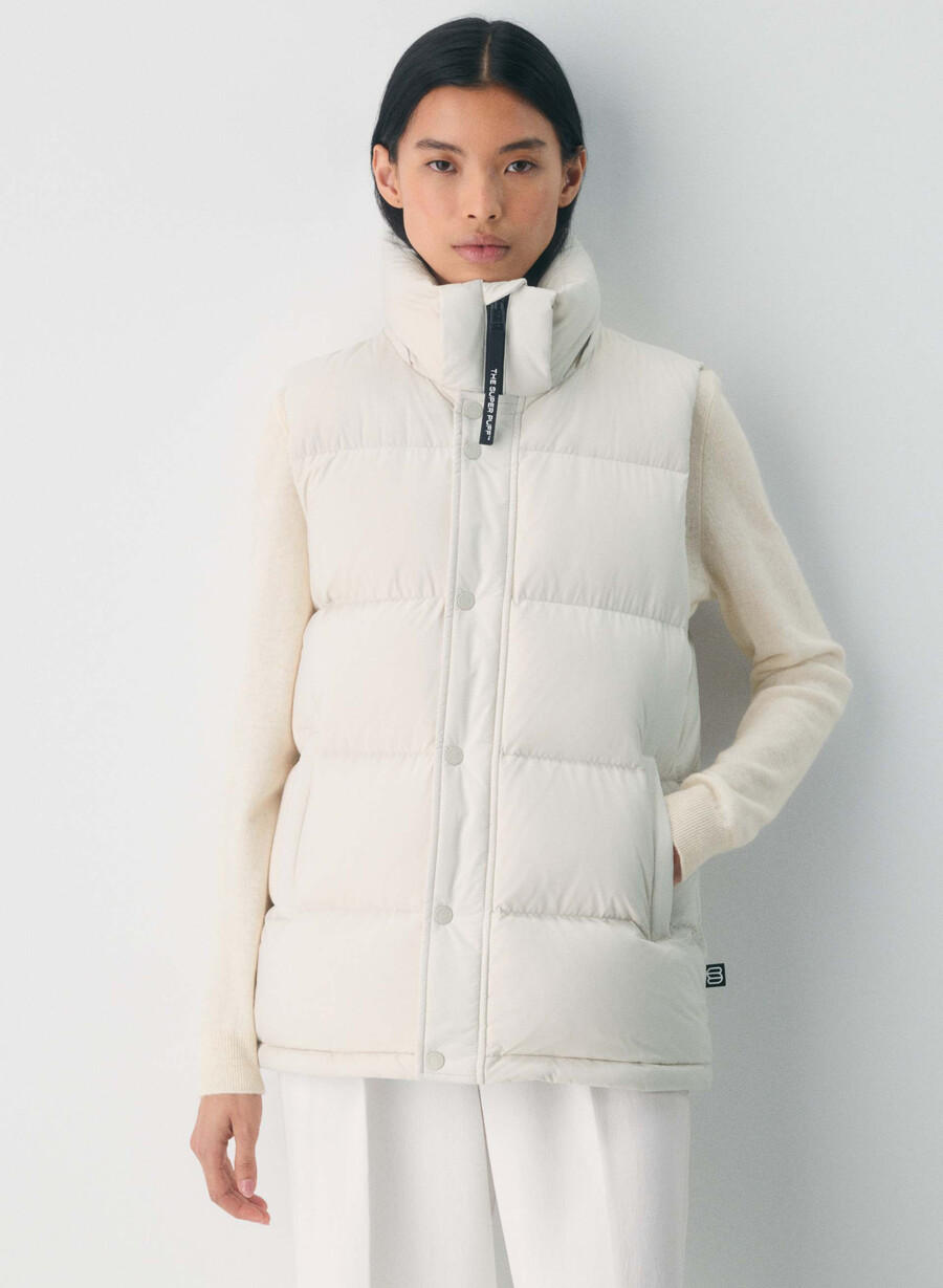 il gilet superpuff lohip - climatte matte pearl