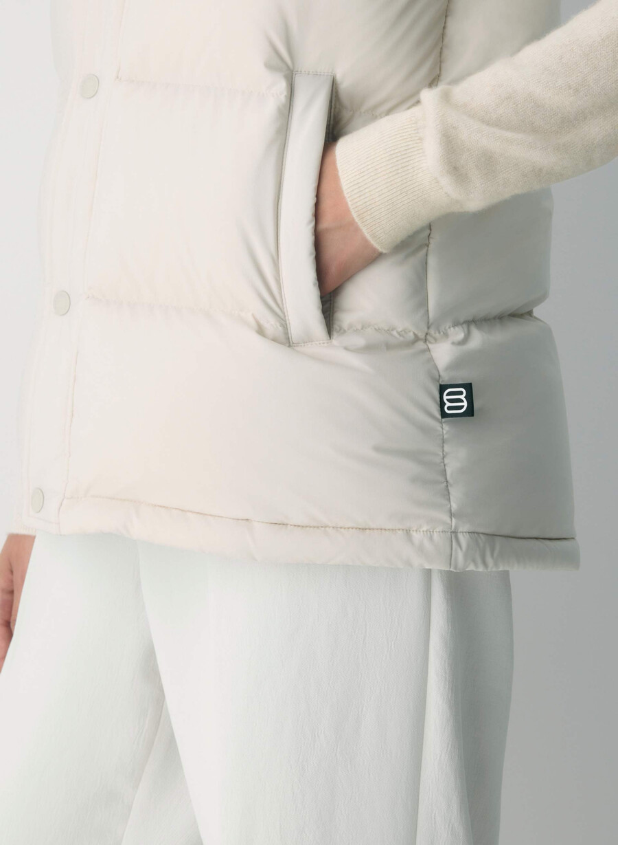 il gilet superpuff lohip - climatte matte pearl