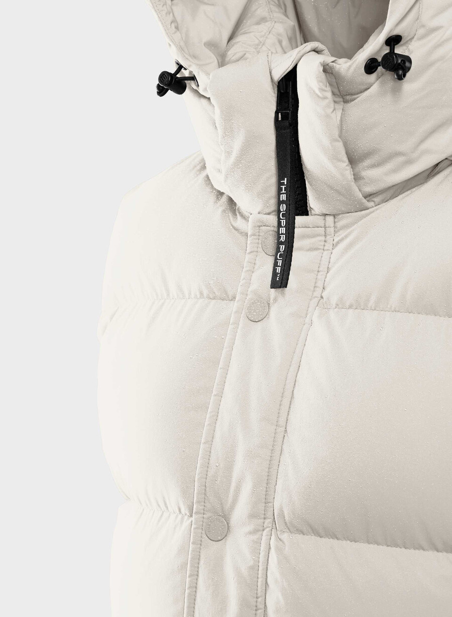 il gilet superpuff lohip - climatte matte pearl