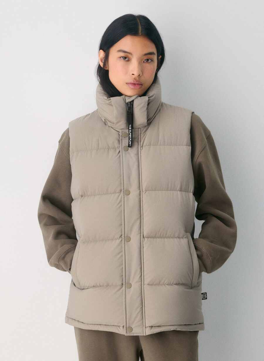 il gilet superpuff lohip - climatte modern taupe