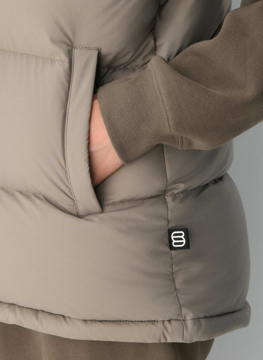 il gilet superpuff lohip - climatte modern taupe