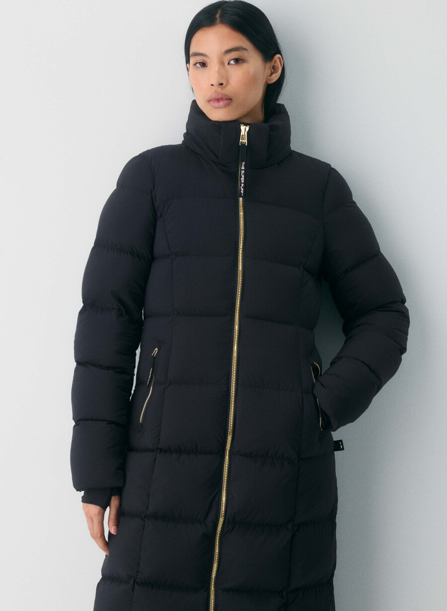 supersnug puff long - climatte nerooro lucido