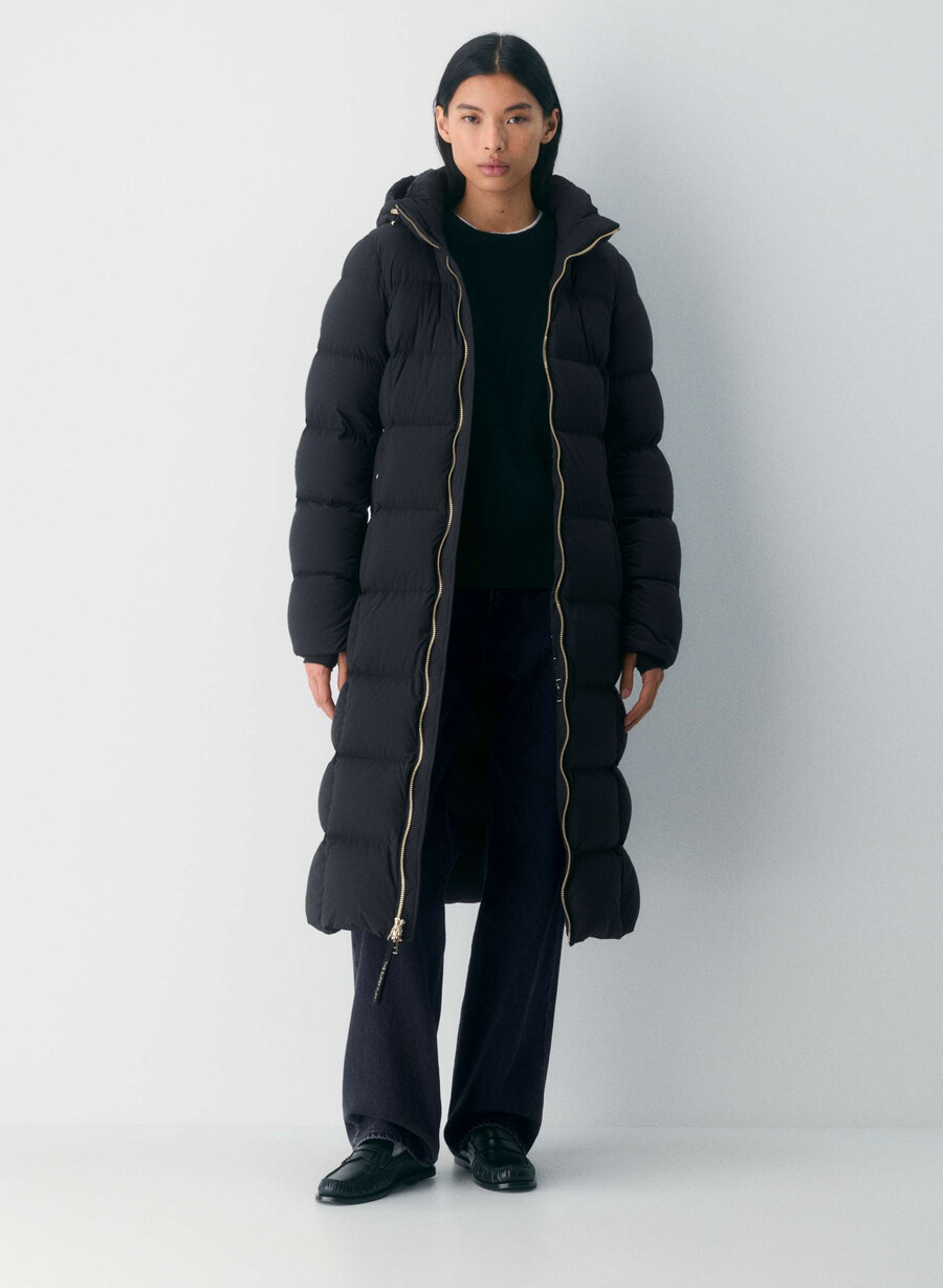 supersnug puff long - climatte nerooro lucido