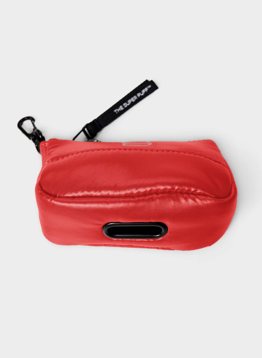 borsa per cani super ruff puff rosso lampeggiante