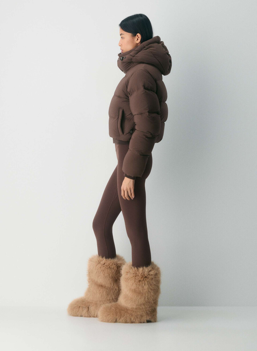 the super resort puff - climatte marrone mocha ricco