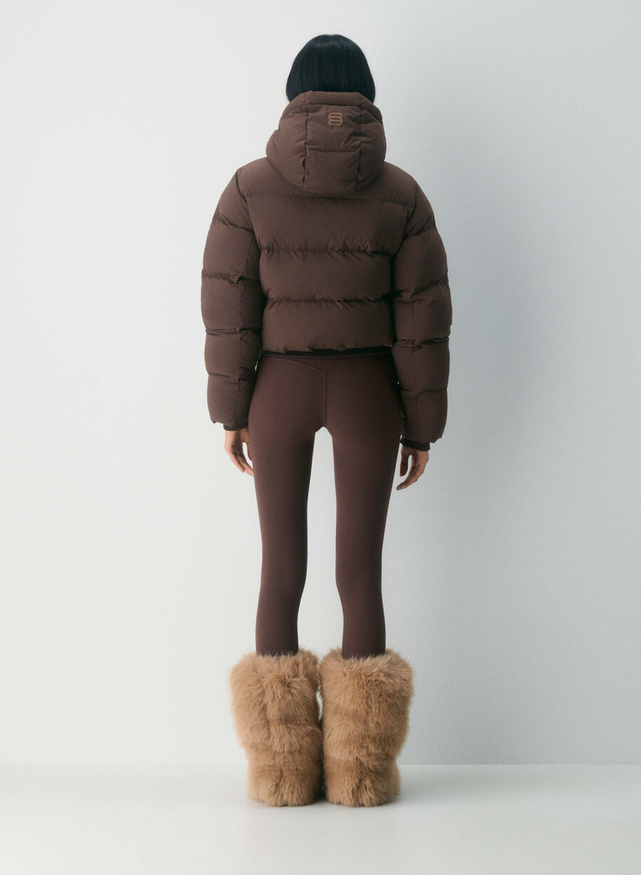 the super resort puff - climatte marrone mocha ricco