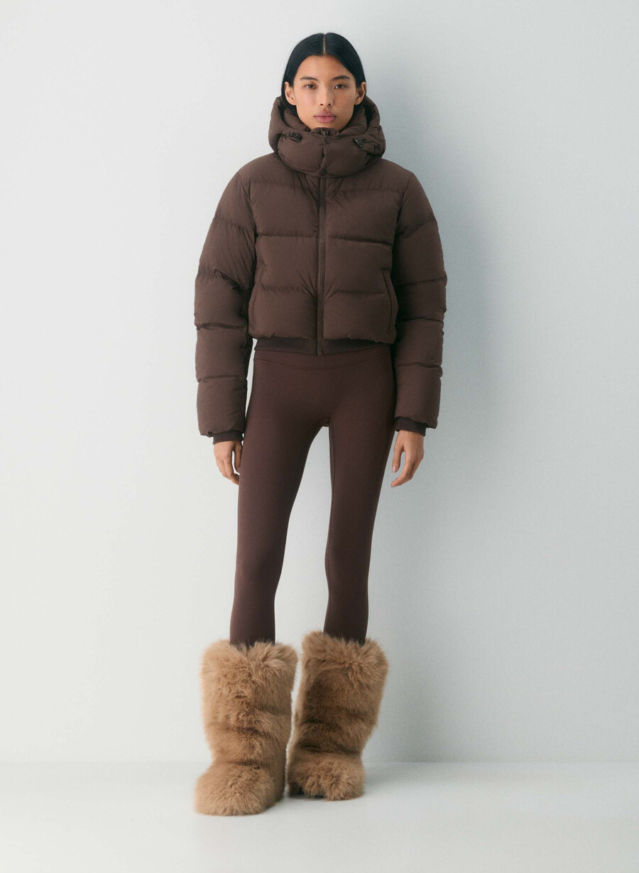 the super resort puff - climatte marrone mocha ricco