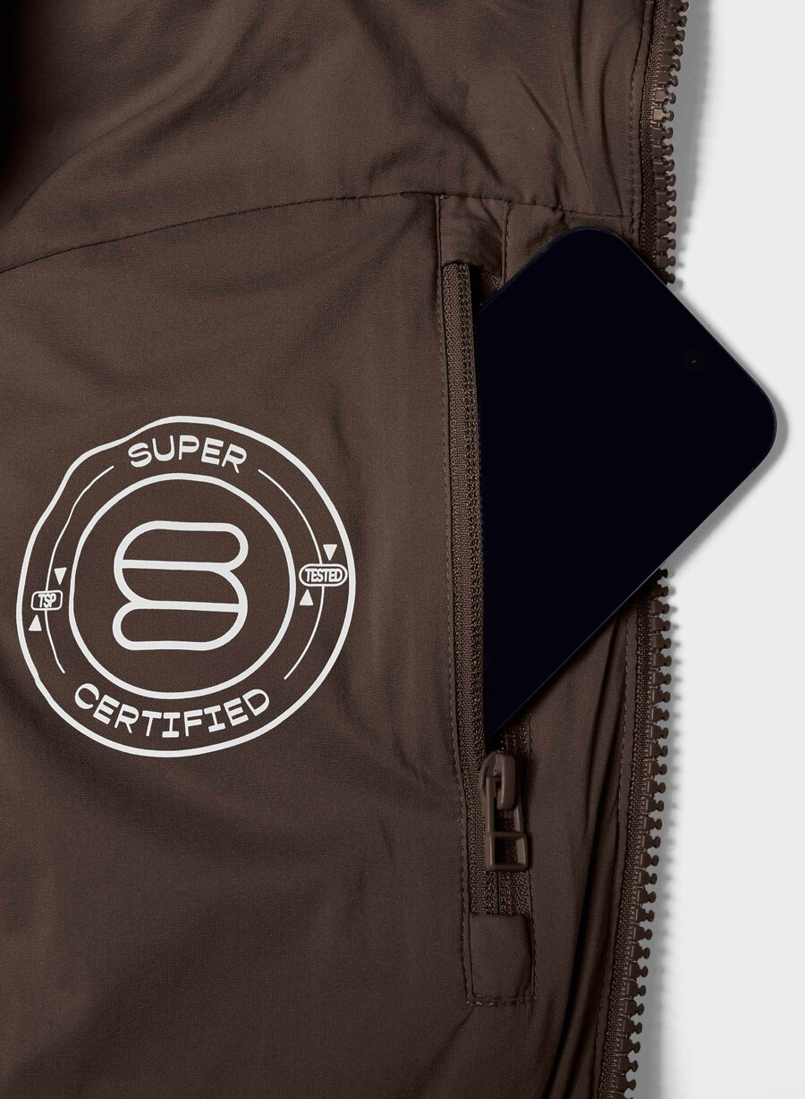 the super resort puff - climatte marrone mocha ricco