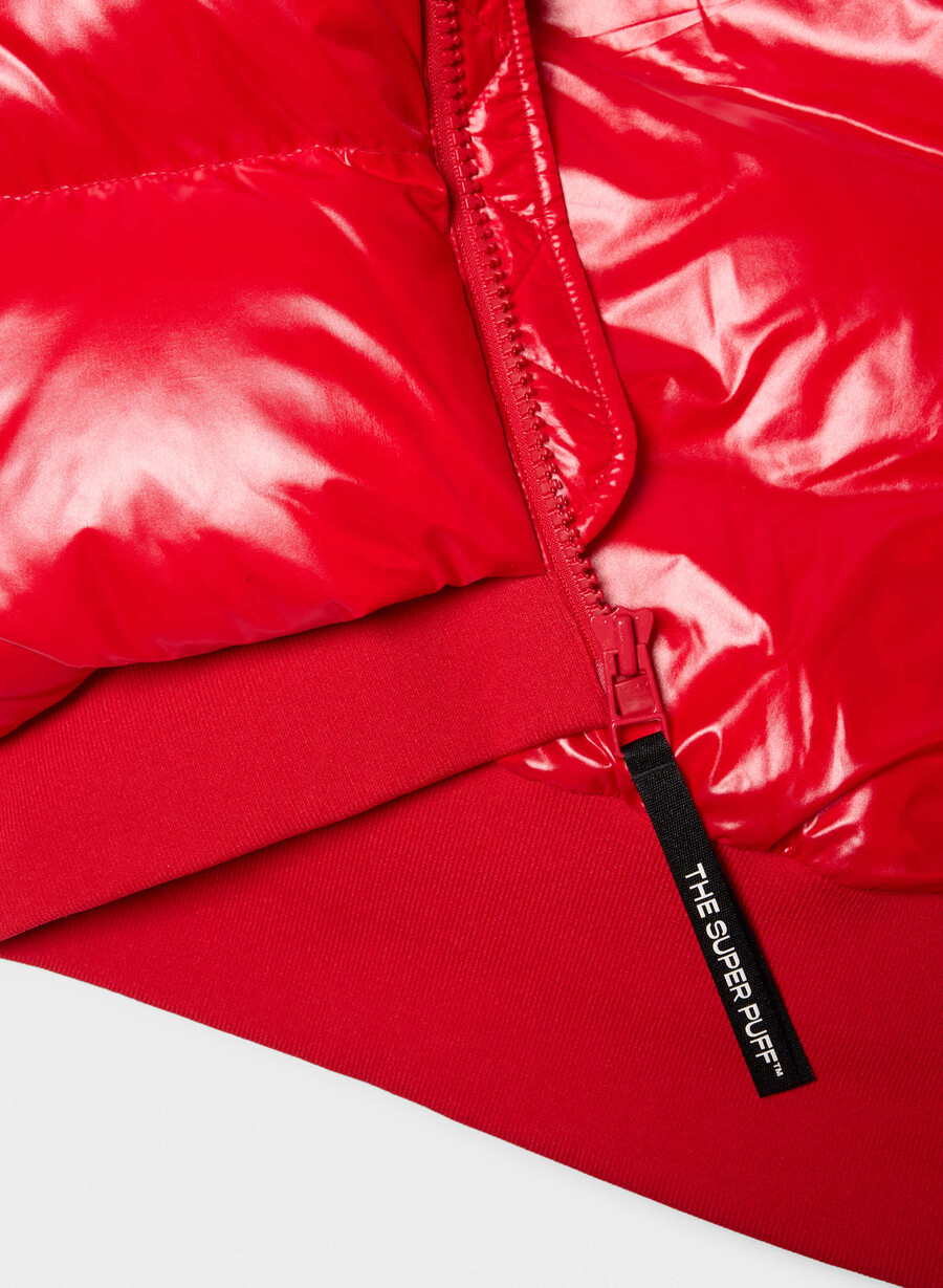 the super resort puff - rosso lampeggiante hi-gloss