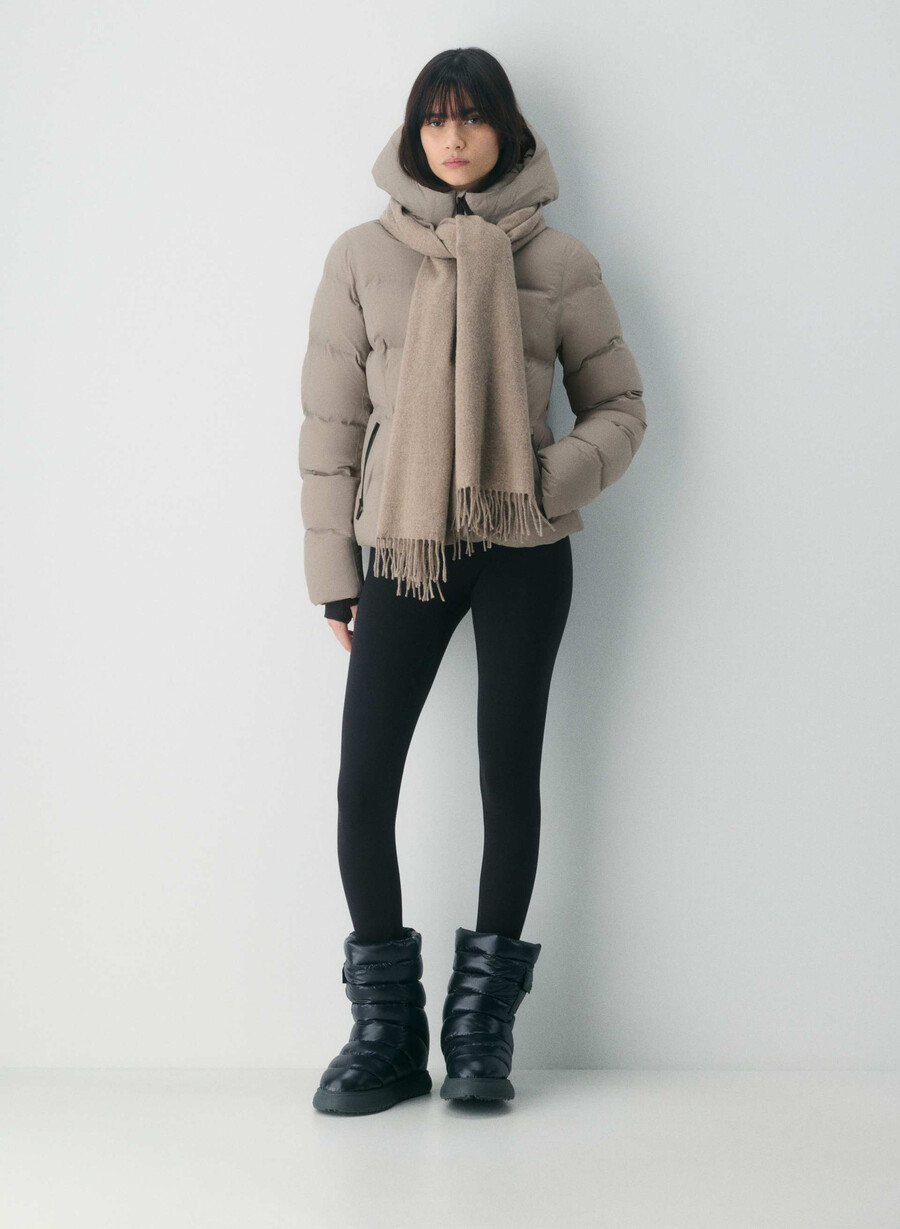supersnug puff₂o - rainstop taupe moderno