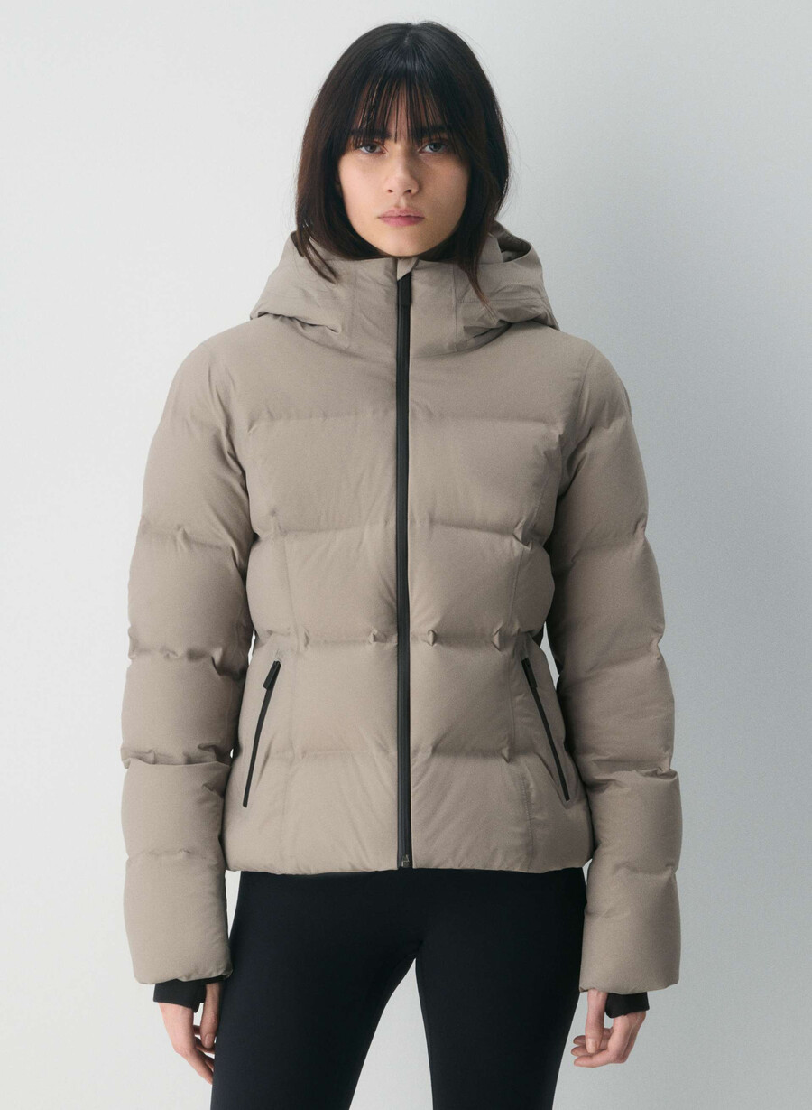 supersnug puff₂o - rainstop taupe moderno