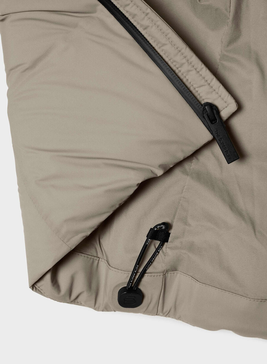 supersnug puff₂o - rainstop taupe moderno