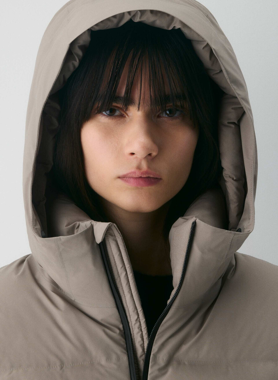 supersnug puff₂o - rainstop taupe moderno