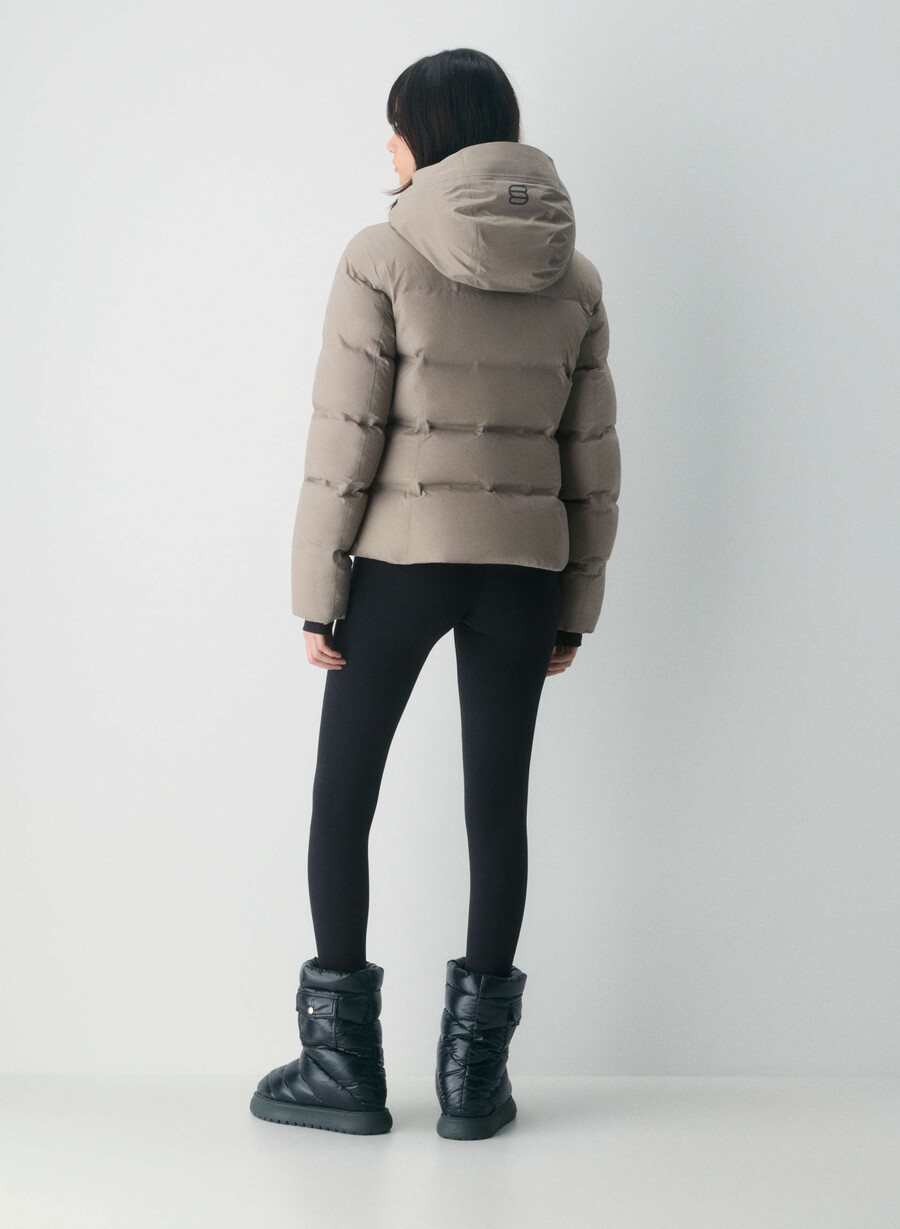supersnug puff₂o - rainstop taupe moderno