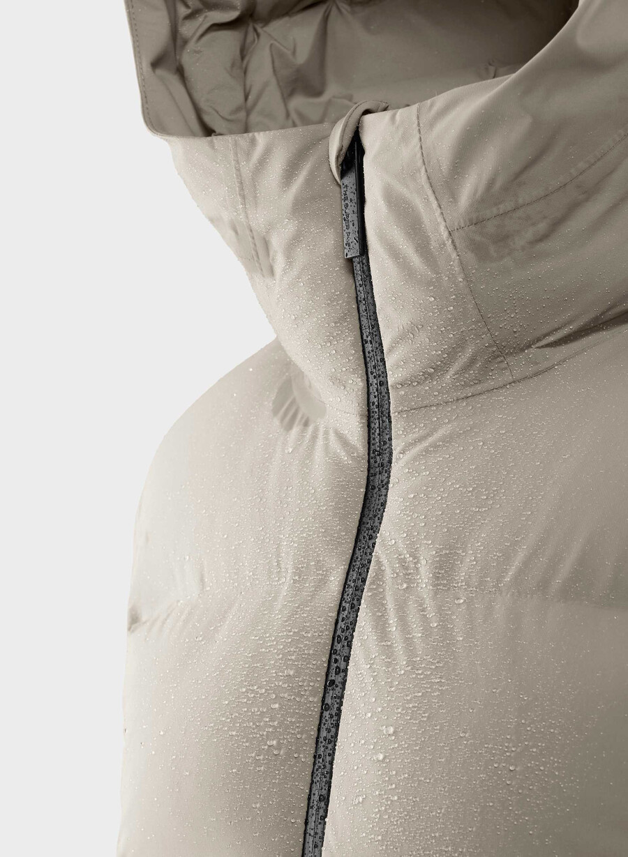supersnug puff₂o - rainstop taupe moderno