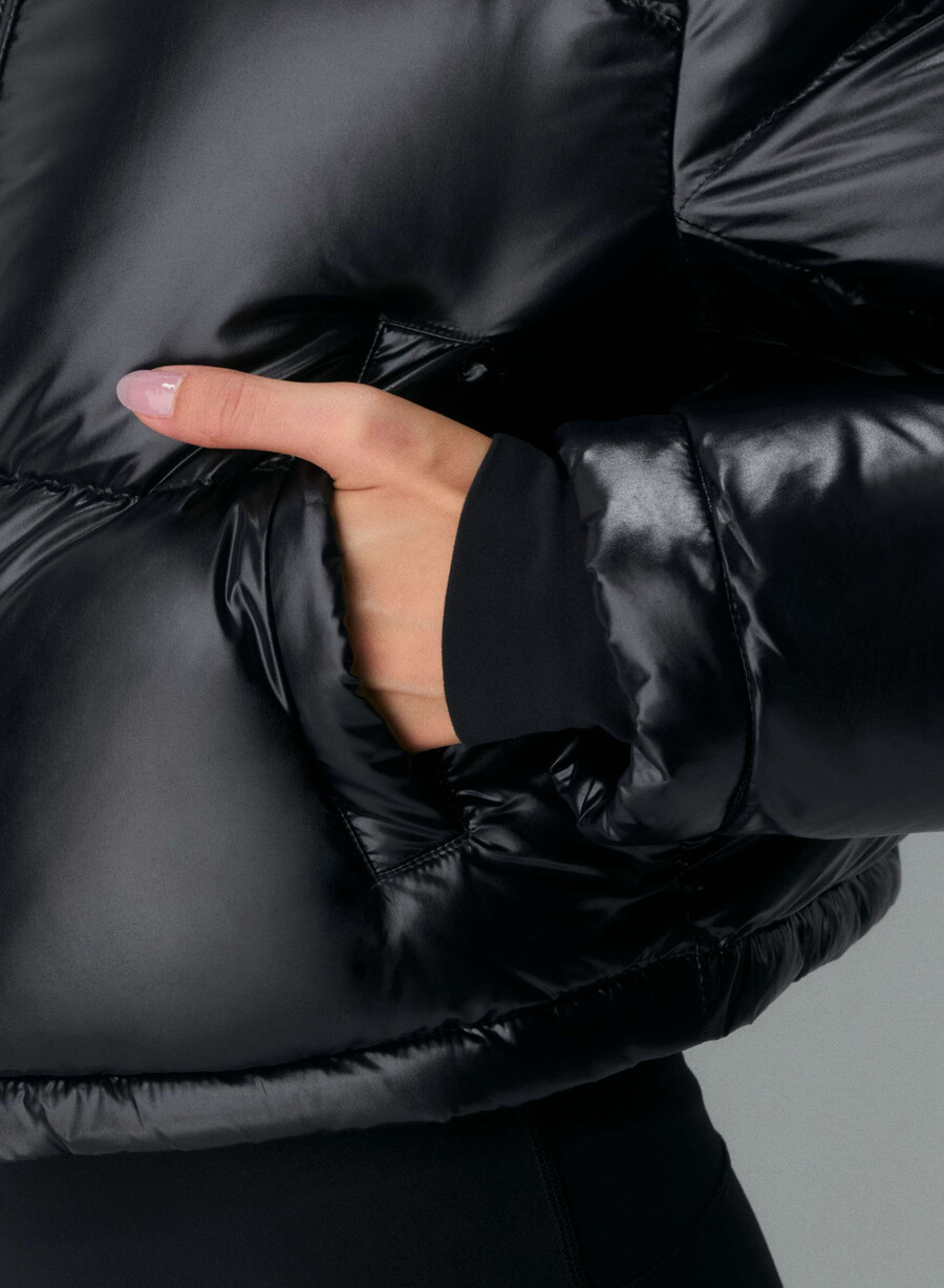 superpuff xtrashorty - nero lucido