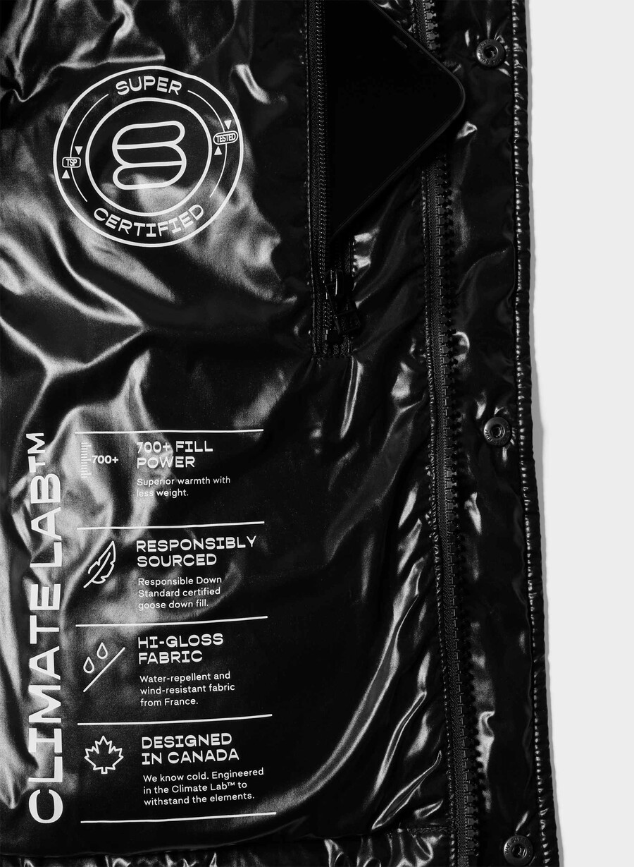 superpuff xtrashorty - nero lucido